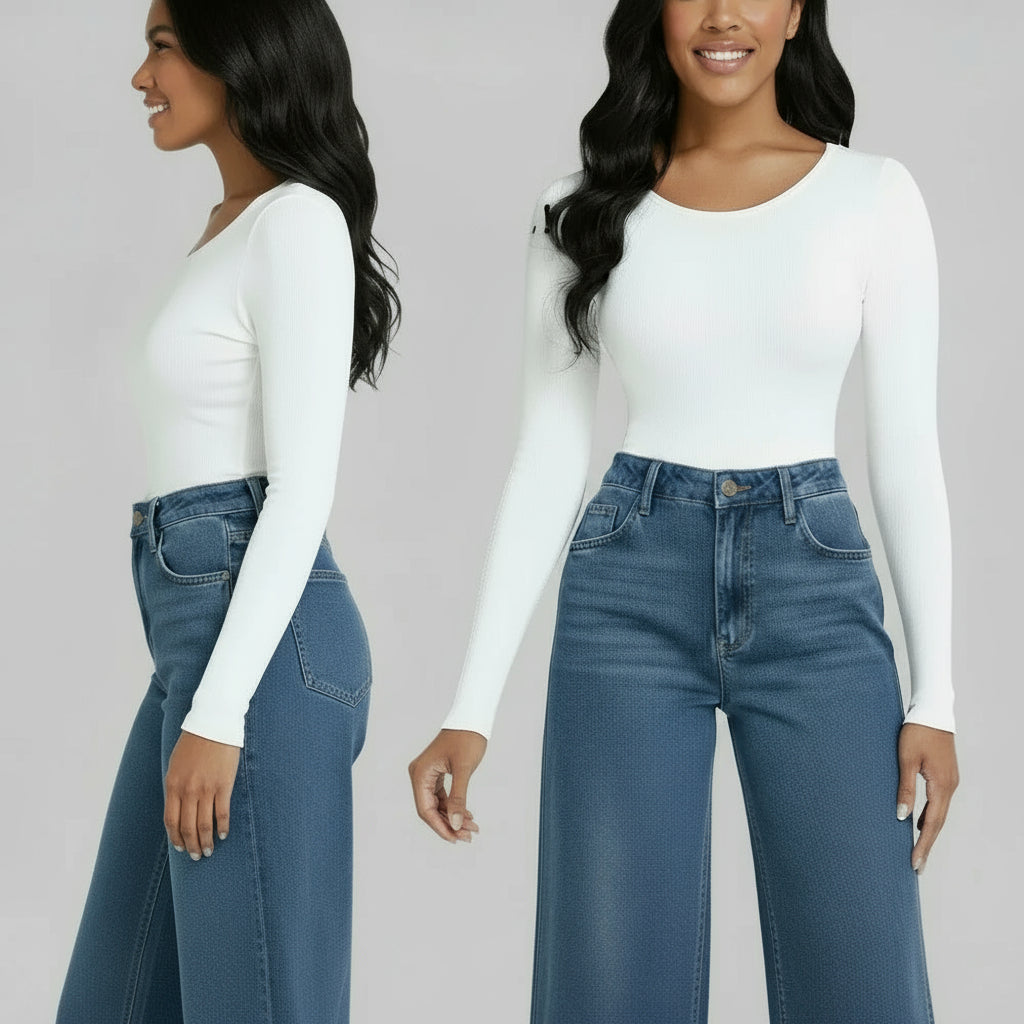 Bodysuit Body Hugging Body Lifting Body Shaping Women's Bodysuit Long Sleeve Body Slimming Cloth Body Shaping eprolo